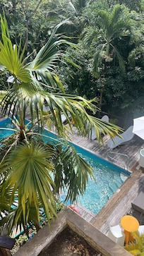 Pool from our balcony