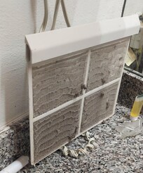 The Filter hasn't been cleaned for months. Unacceptable!