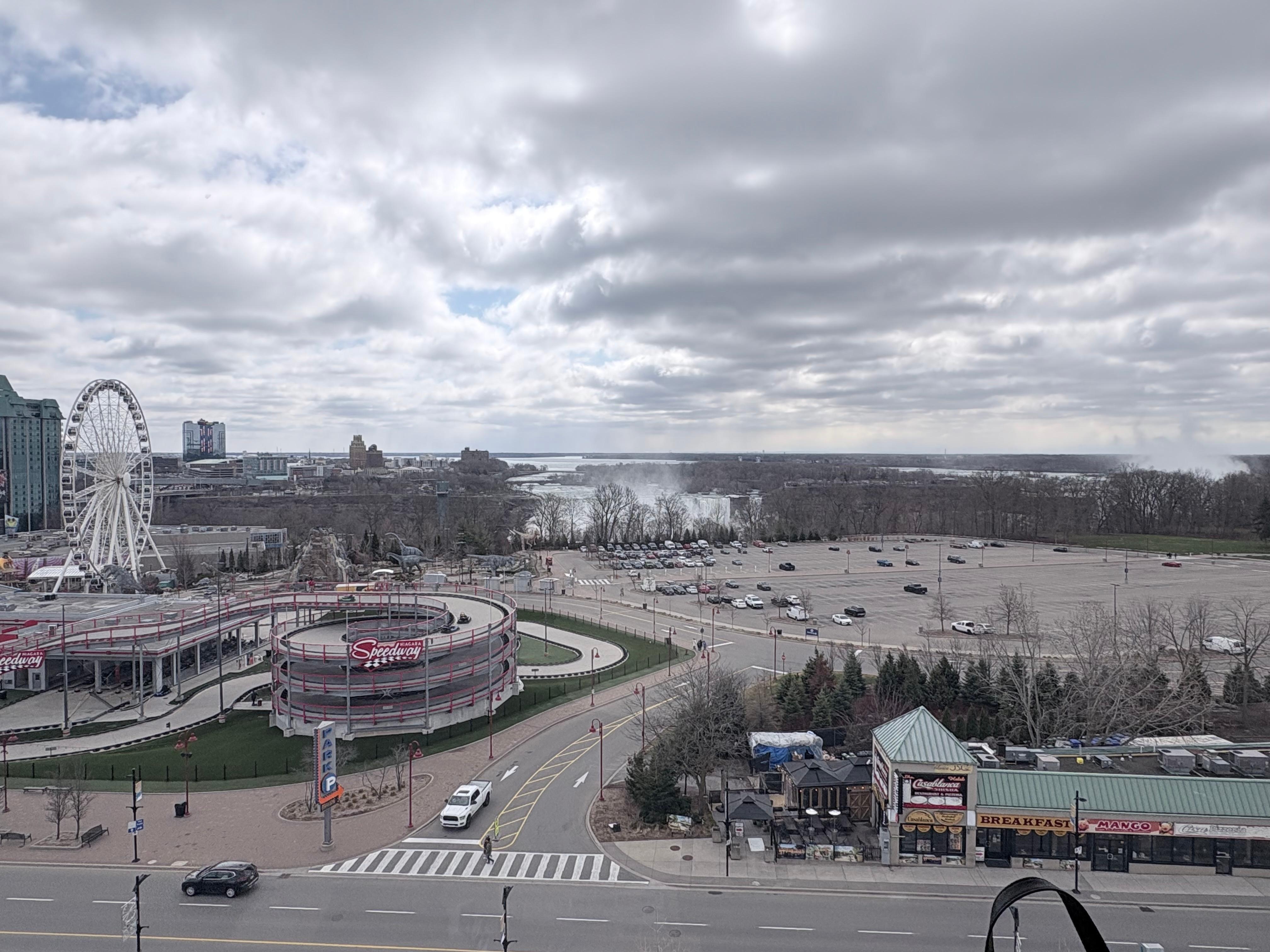 View from the 10th floor (falls view)