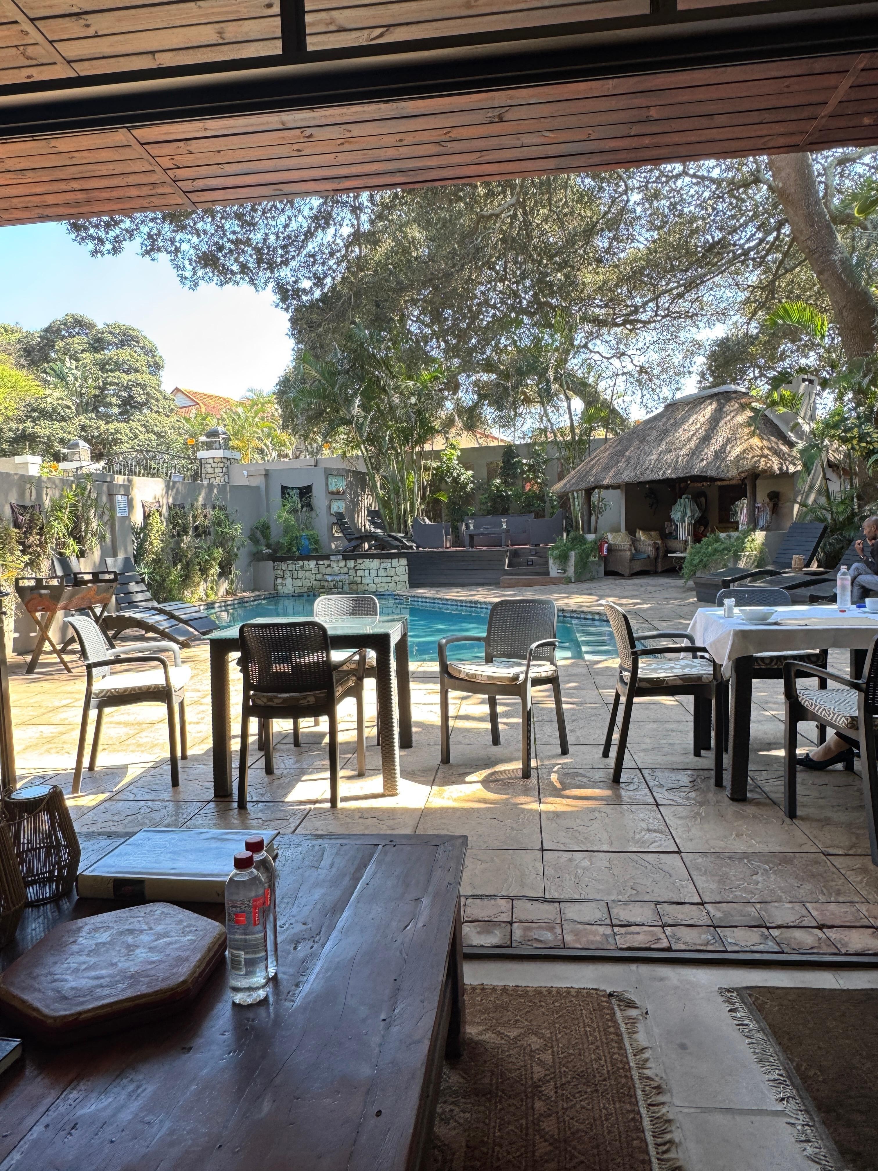 Photo of Pool area from the breakfast room