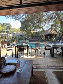 Photo of Pool area from the breakfast room