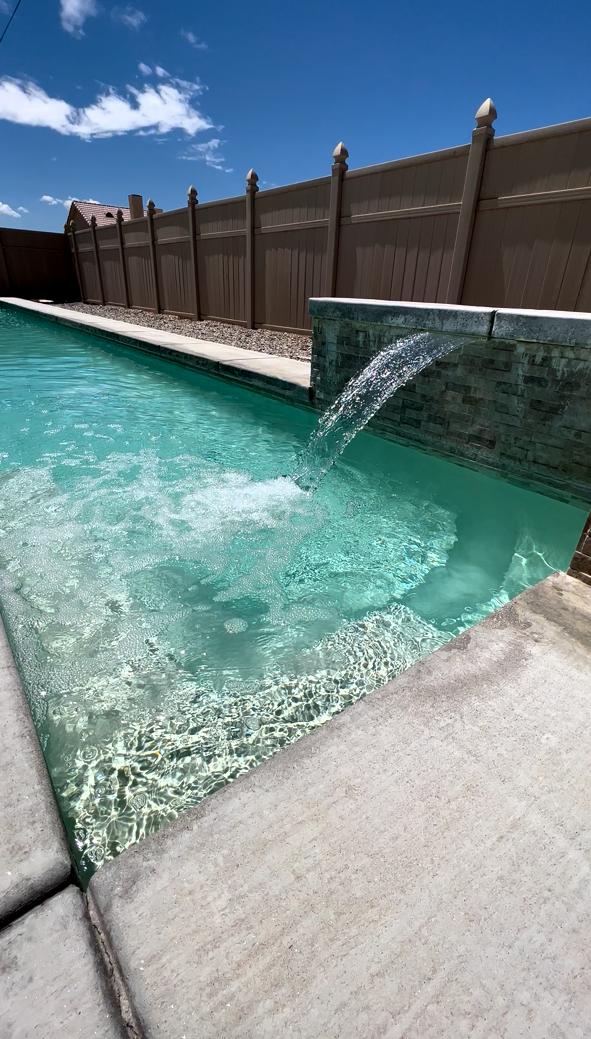 Beautiful Clear Lap Pool