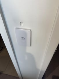 Damage in main bedroom