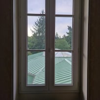 Vue sur "le parc" depuis la chambre 16