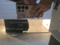 Toothpaste on mirror