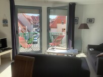 Mooi uitkijken vanaf de bank