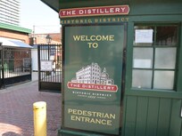 The distillery district is within walking distance.