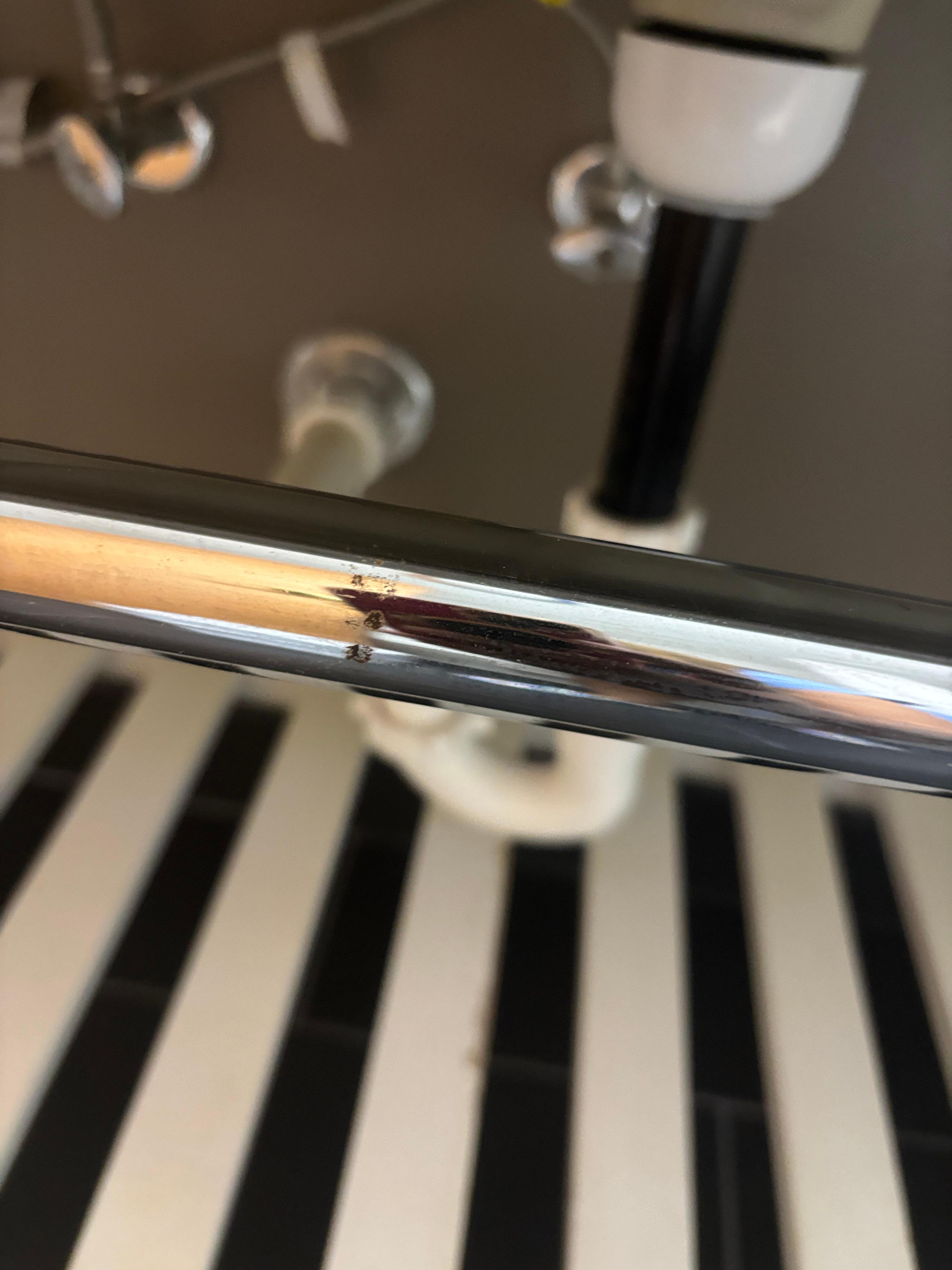 Under the siink stand 