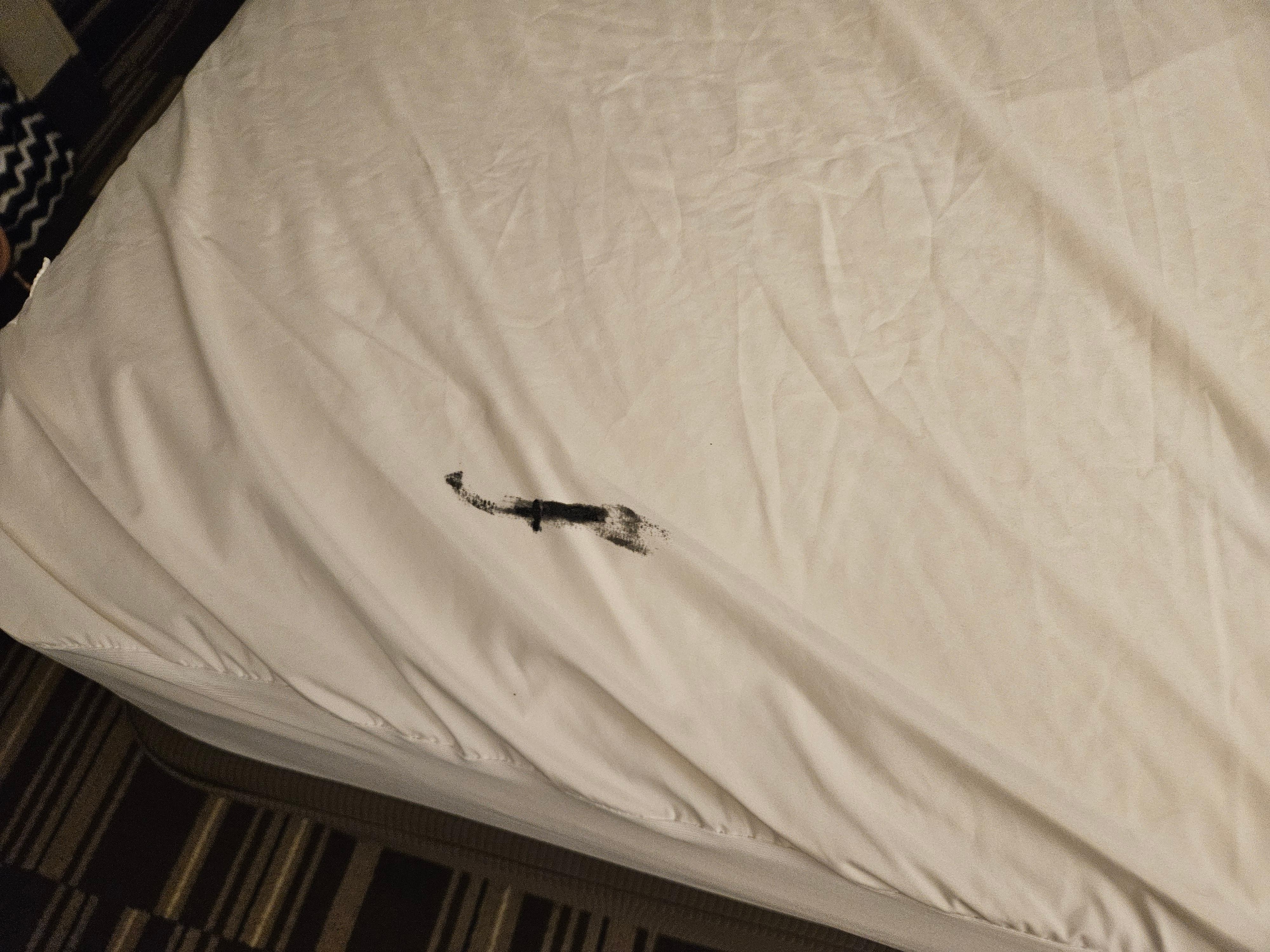 Some type of make up or nail polish