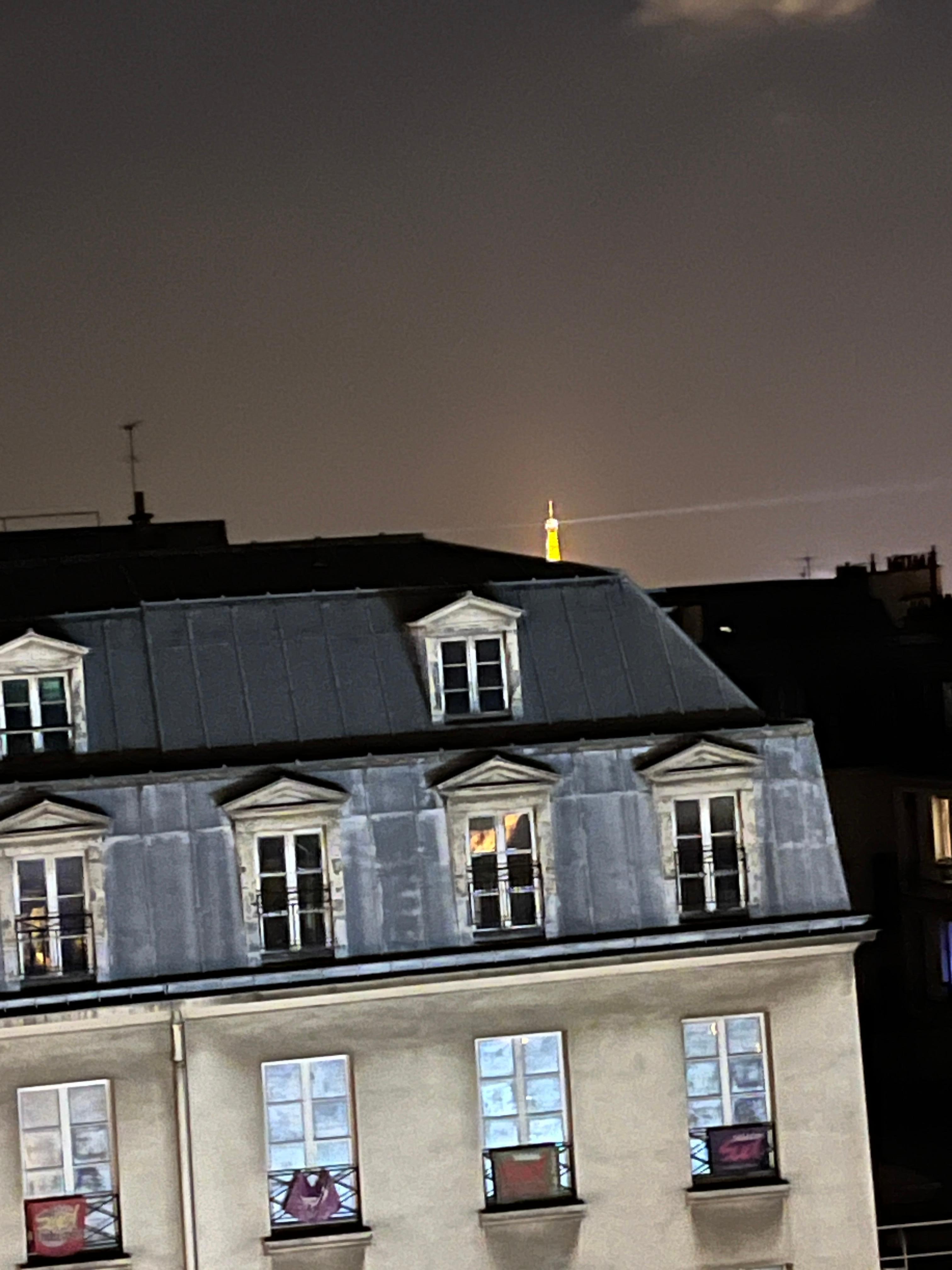 View from the balcony. 