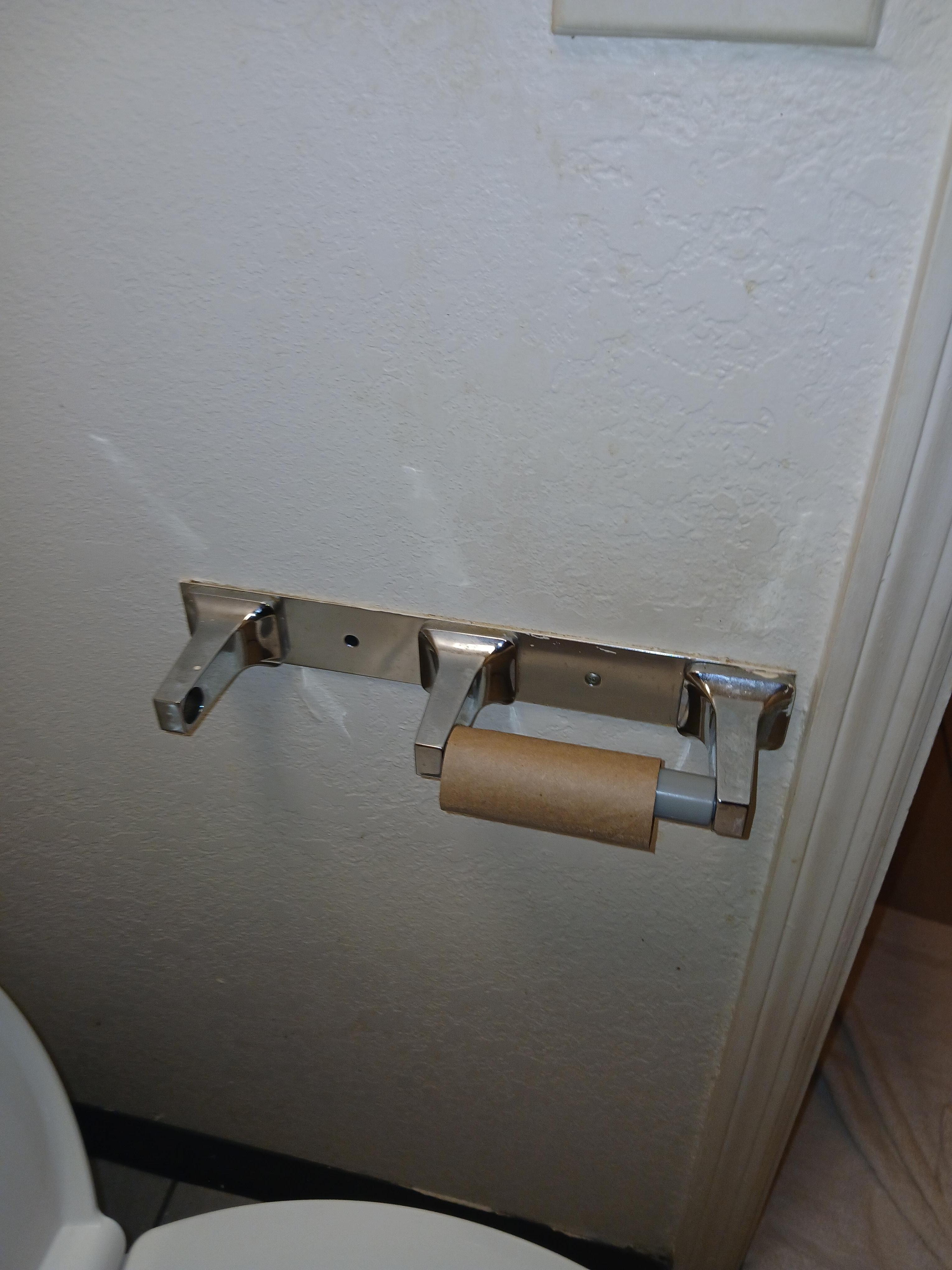 This is how I had to keep the curtains closed