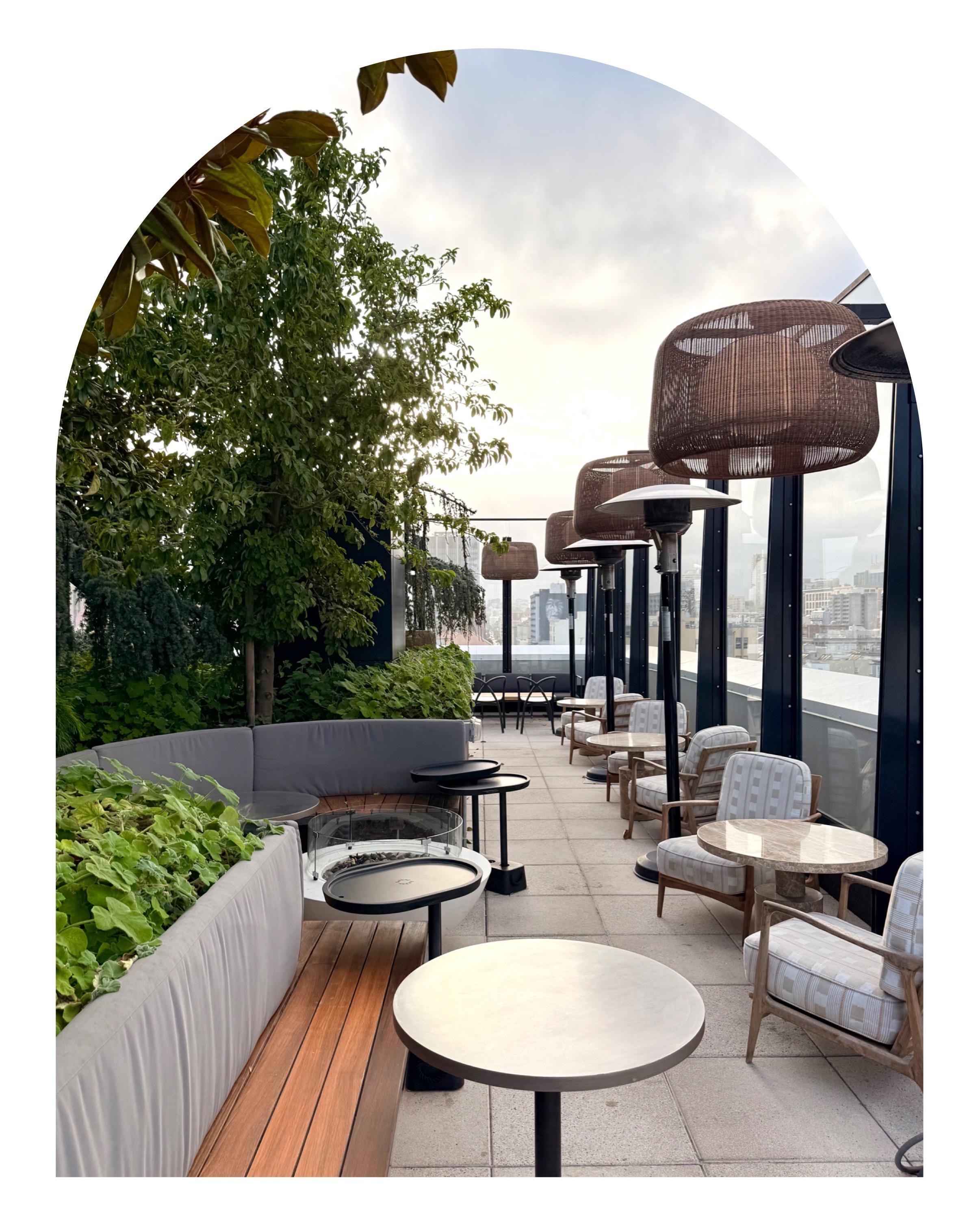 Rooftop bar ❤️ and restaurant. 