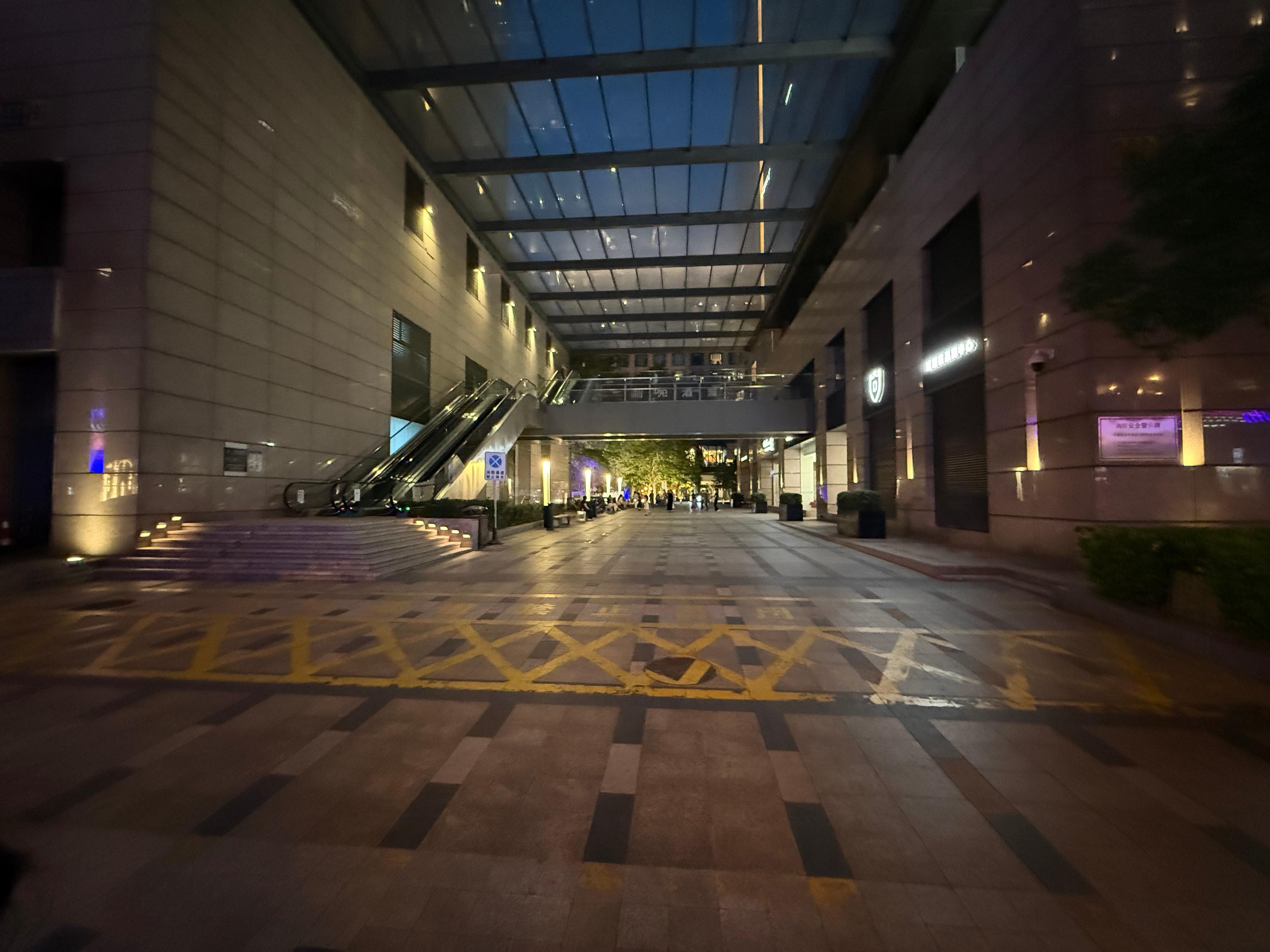 Exit towards Wangfujing Street (5 min walk), with Ferrari, Aston Martin and Rolls Royce Dealerships around the corner.
