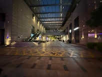 Exit towards Wangfujing Street (5 min walk), with Ferrari, Aston Martin and Rolls Royce Dealerships around the corner.