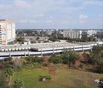 Pretty view from the balcony.
