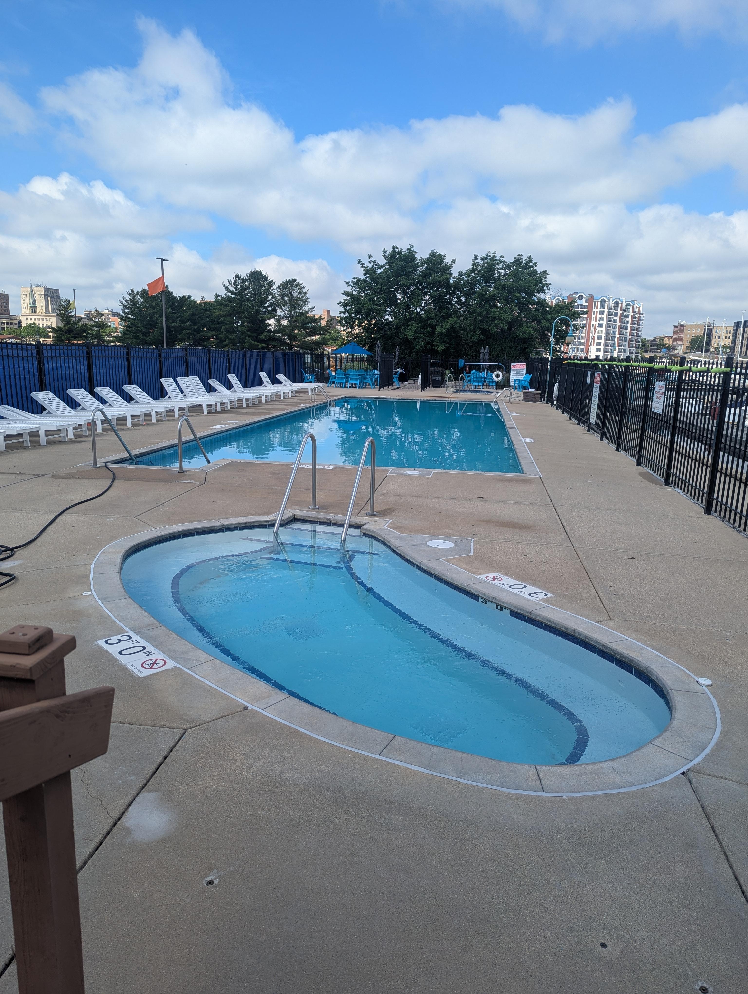 Pool and 2 hot tubs!