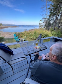 Dinner on the deck