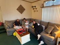 1 of 2 living rooms
