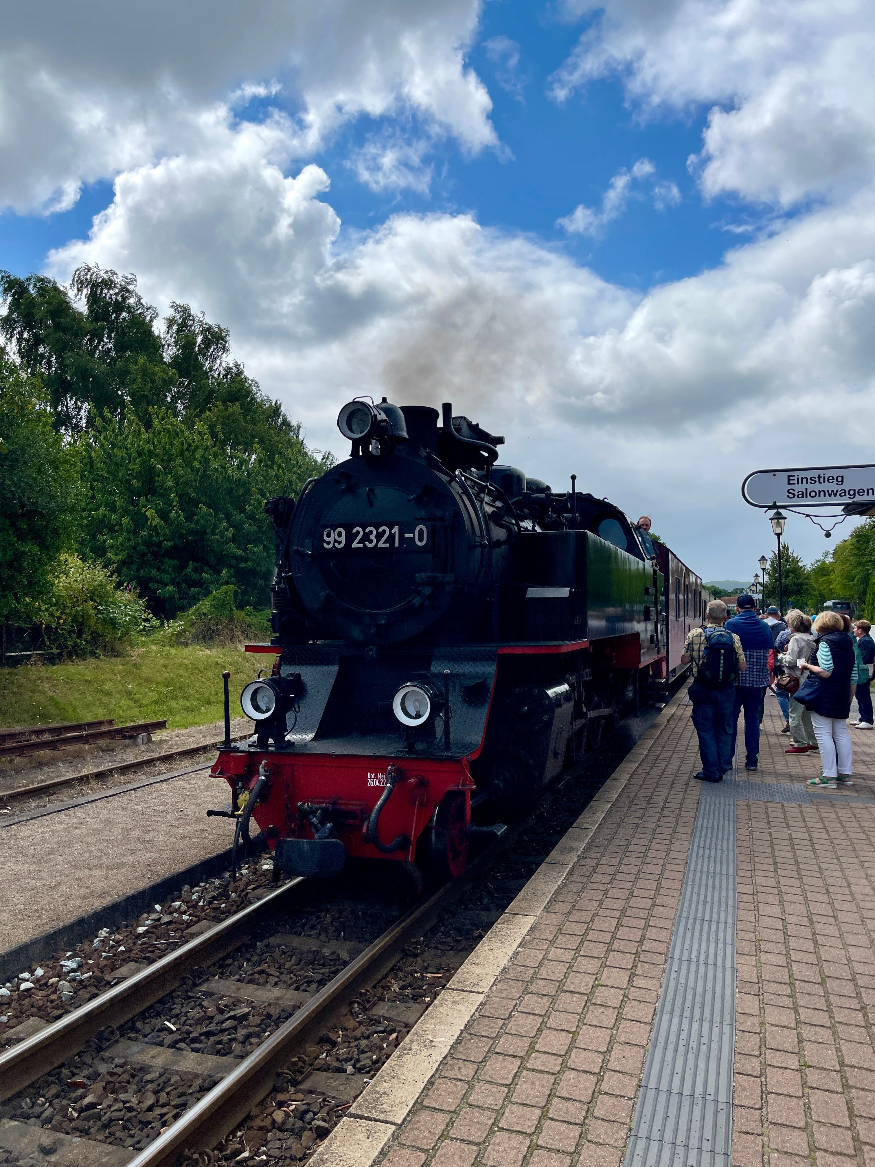 Dampflokomotive Molli