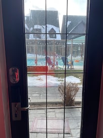 View from living room