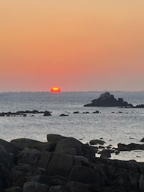 Sunset viewed from Menfig Beach