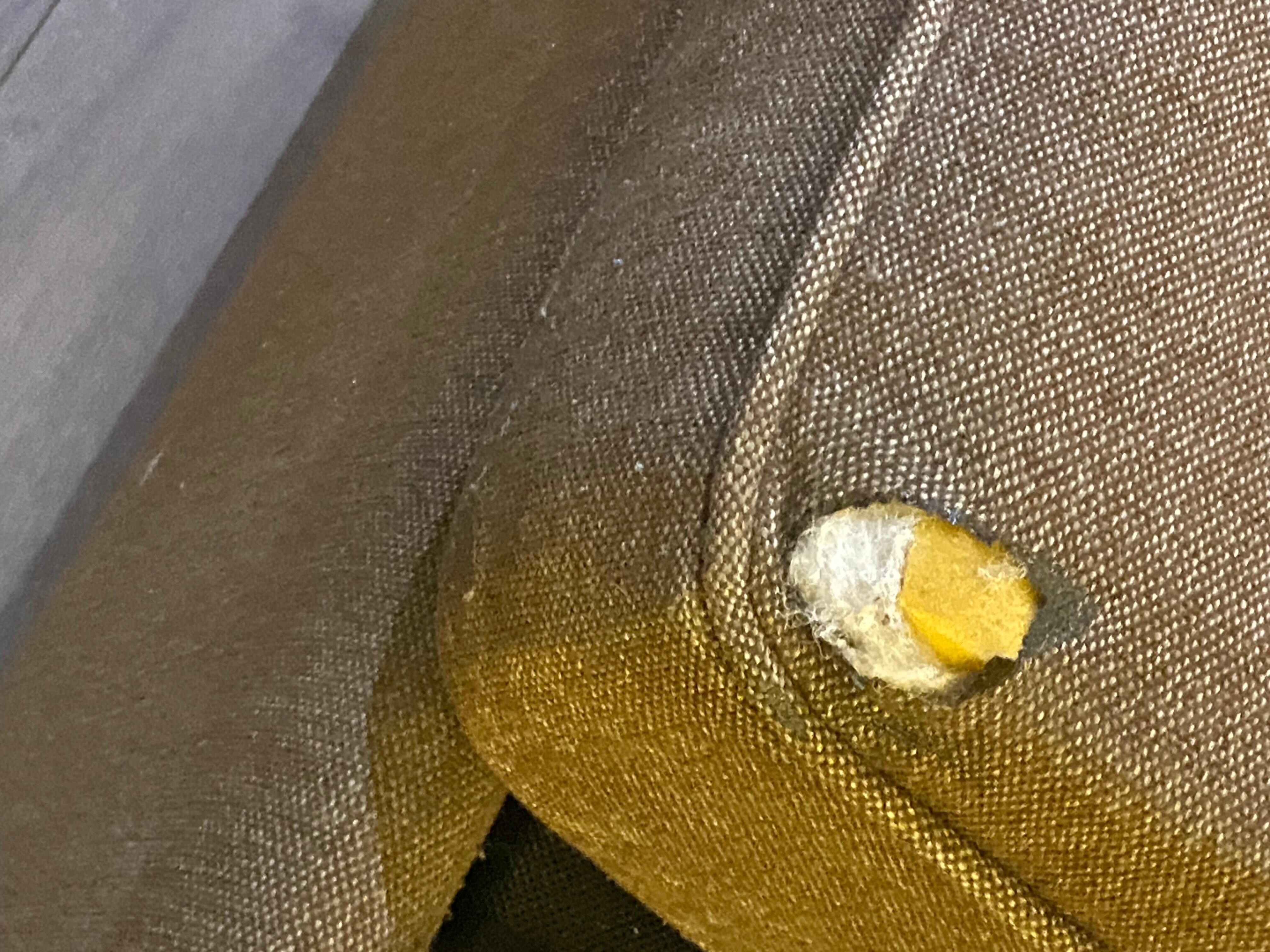 Holes and stains on the pull out couch