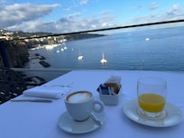 Breakfast with a view