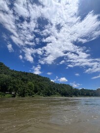 Beautiful day on the French Broad River