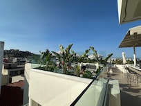 Rooftop area for Breakfast