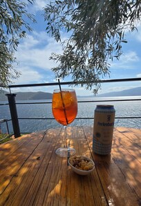 Loved enjoying a snack under the olive tree!