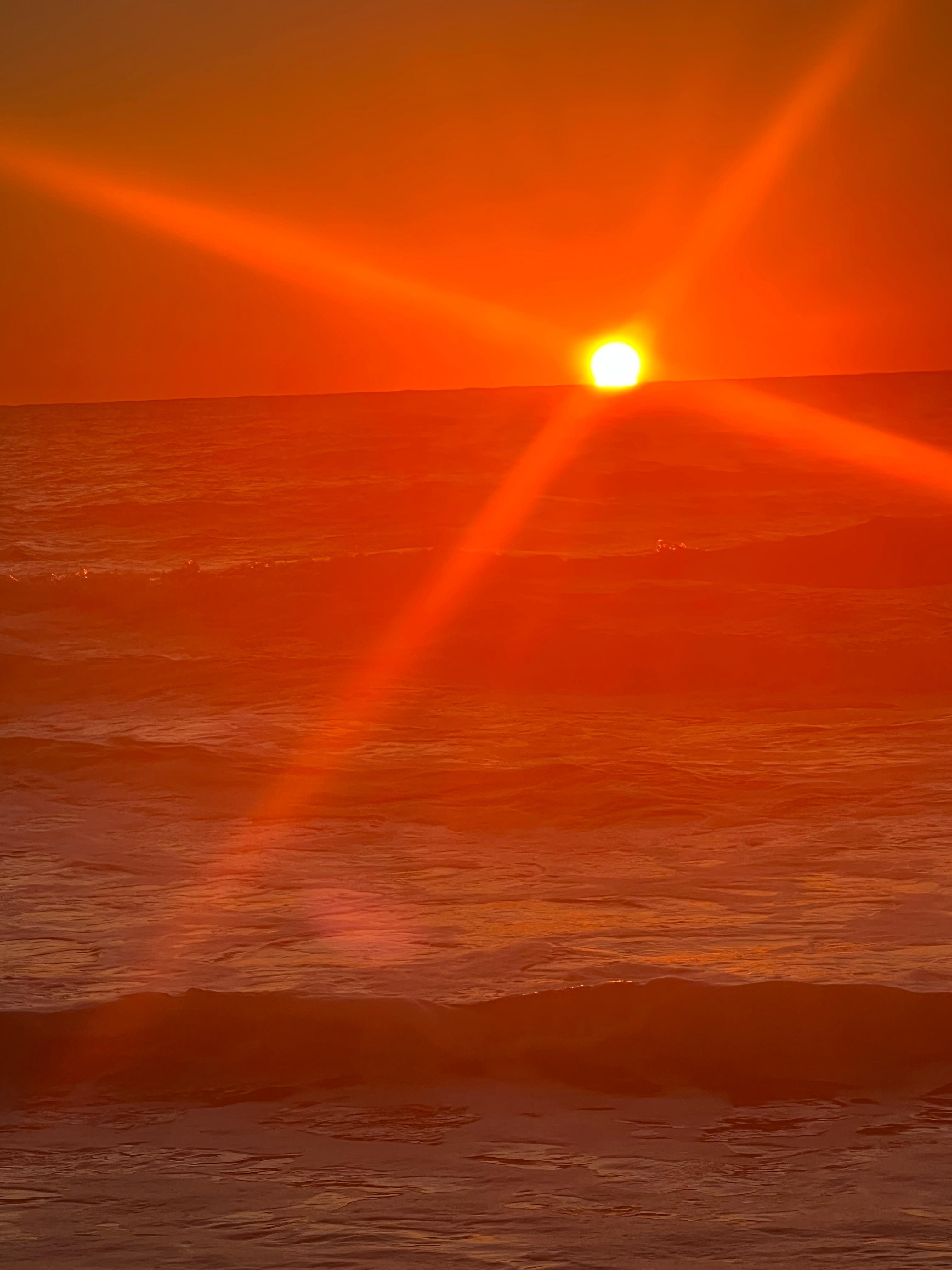 BEAUTIFUL sunsets from the beach!  