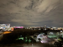 Night view from terrace