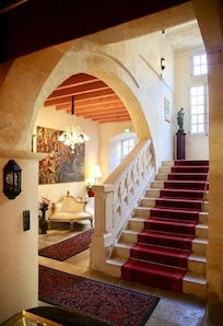 Main staircase and entry