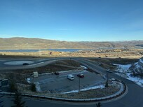 View of the reservoir from the unit