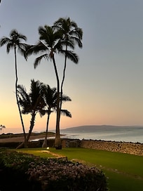 Sunrise looking down the beach