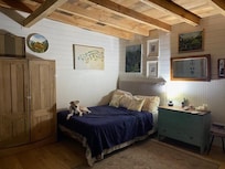 Snug in the cabin.