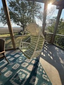 Porch hanging chair