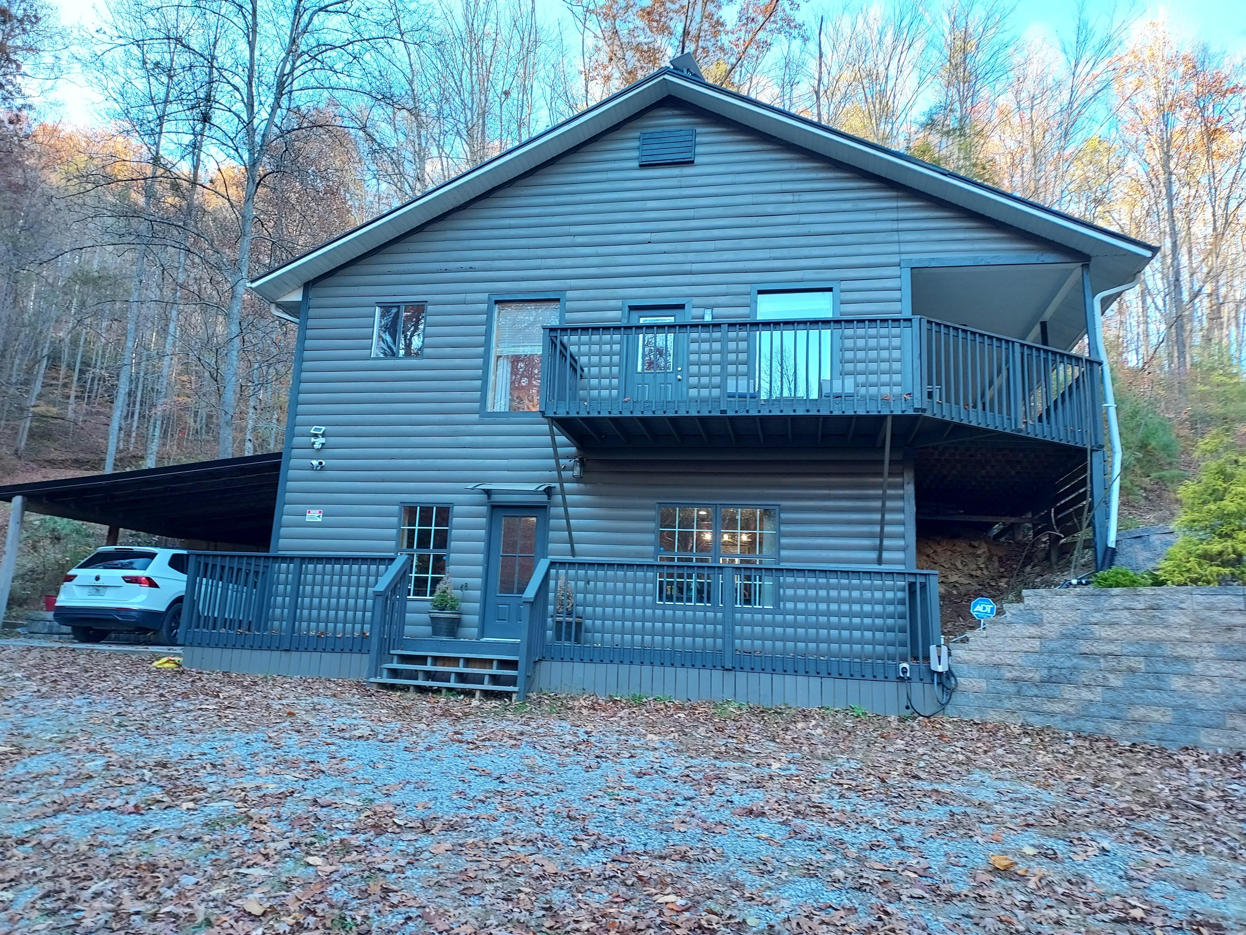 Front of house and where you park