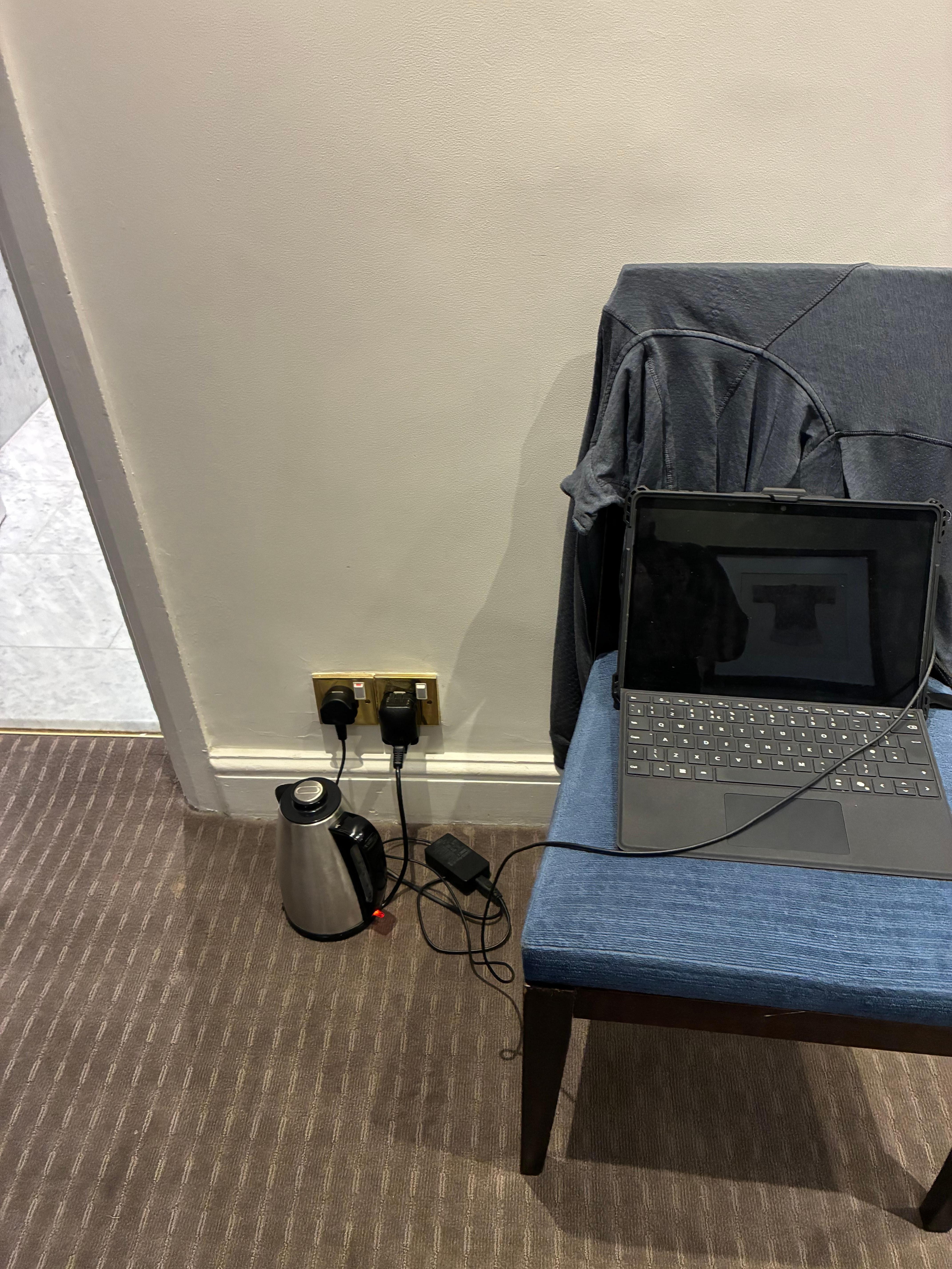 Only available socket in room