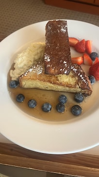 Room service French toast!