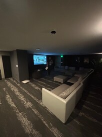 This is the cinema room.