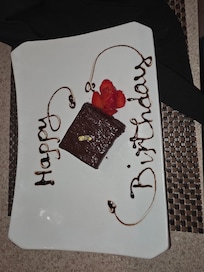 My fren birthday and she was surprised by the staff at breakfast.