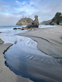Trinidad town beach.
