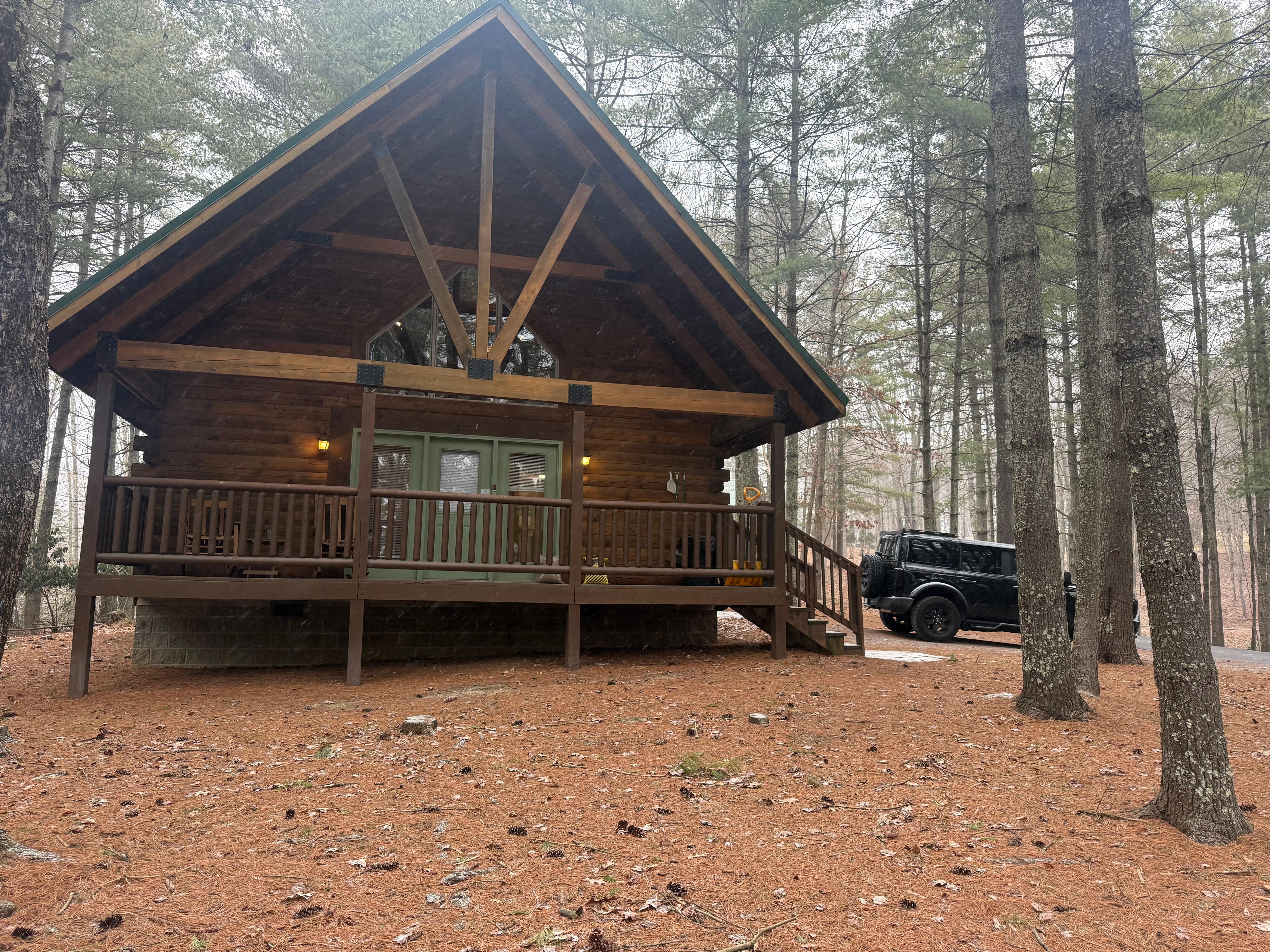 When we first arrived…