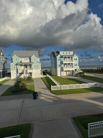 View from the second floor deck. You can hear the waves.