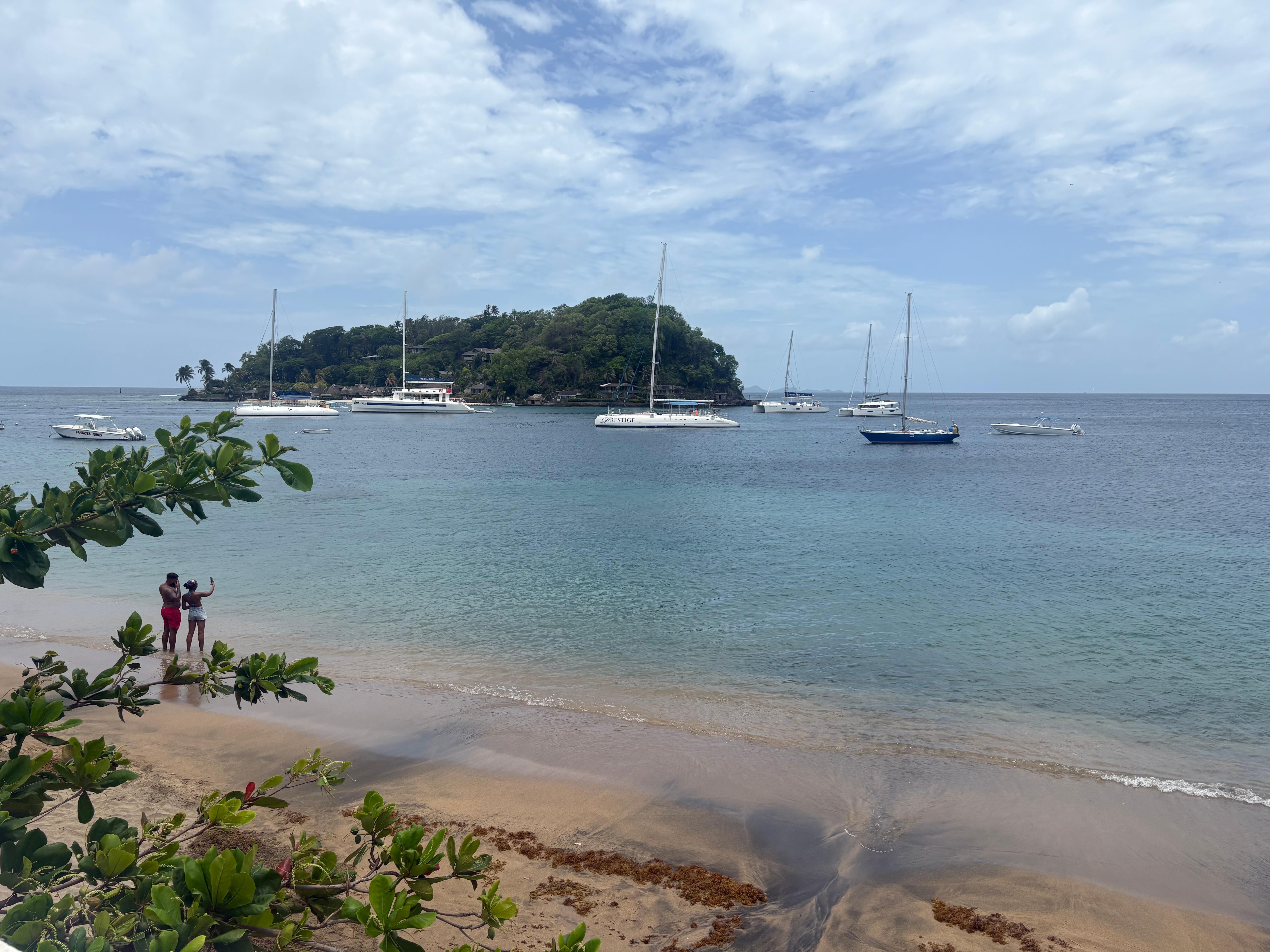 View from the pool
