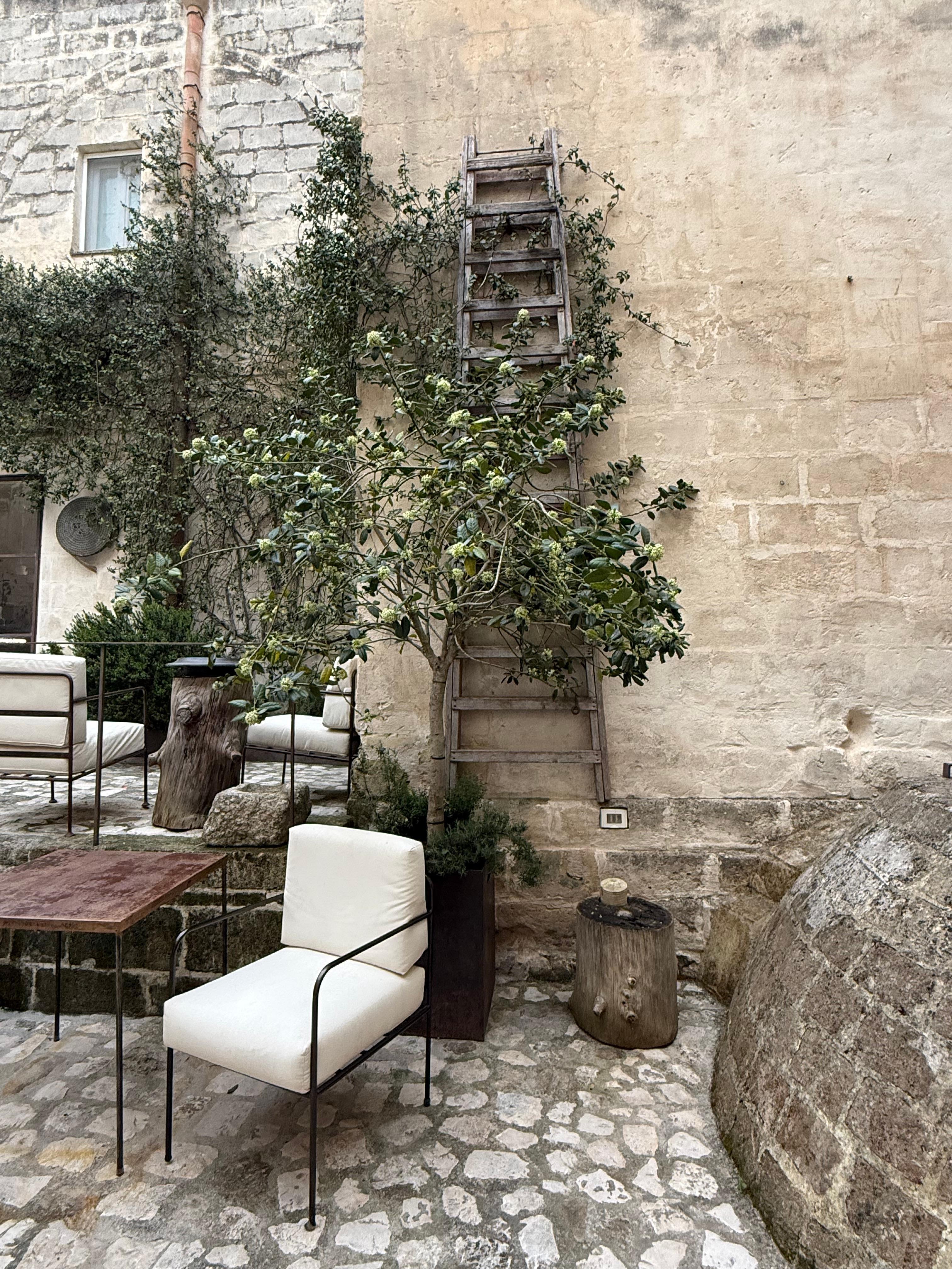 Outside of our room. 