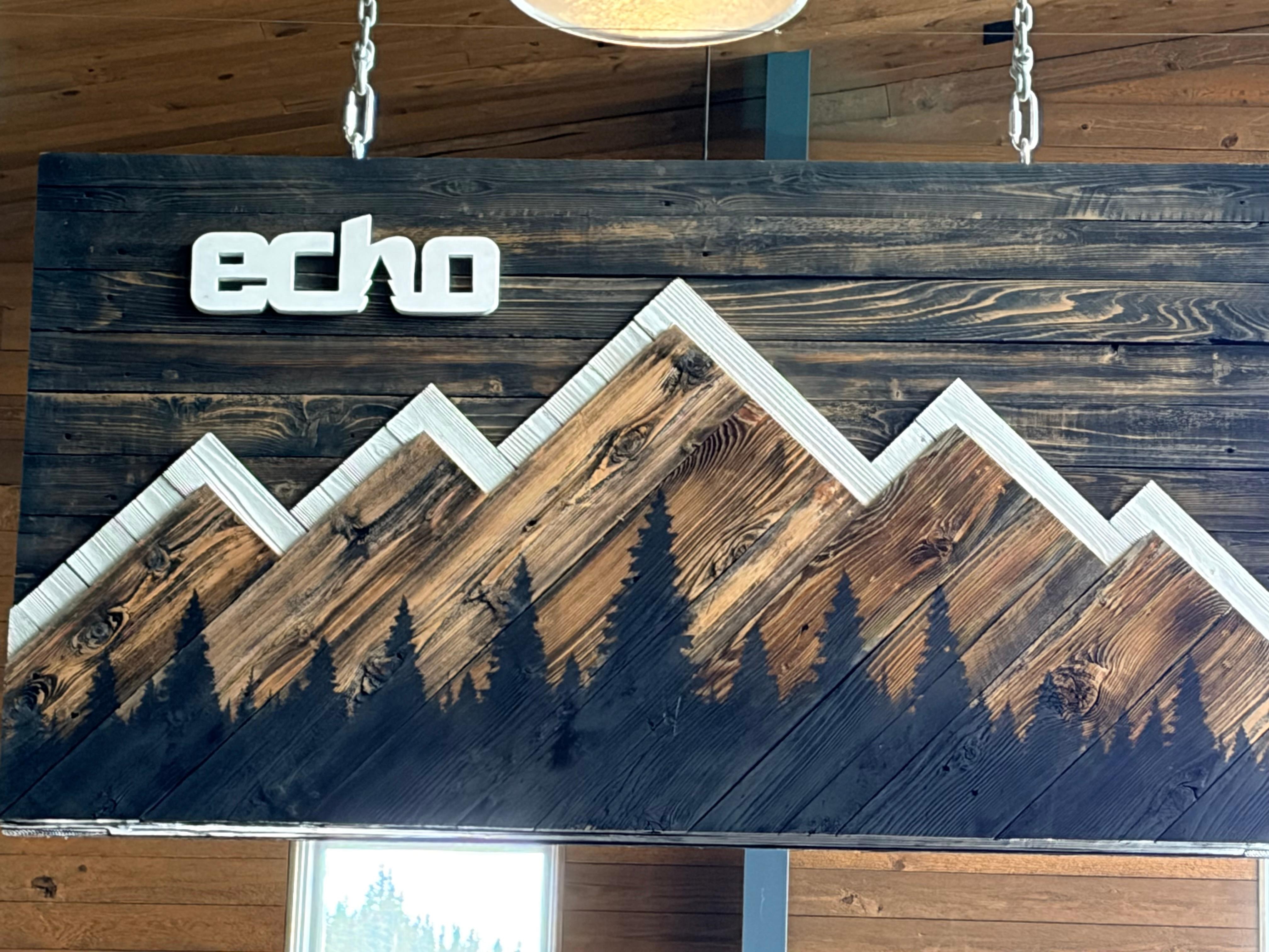 Skiing- small, beginner, friendly, well priced. Echo Mountain 