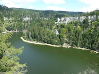 Vue sur le Doubs non loin du logement