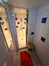 One of the shower areas